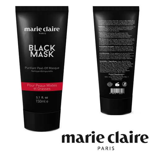 Marie-Claire-Paris-Siyah-Maske