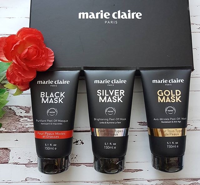 Maria Claire Soyulabilen Black, Gold ve Silver Mask Maske İncelemeleri 