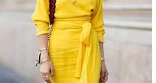 Yazın Gözdesi İlle de Sarı Elbise 