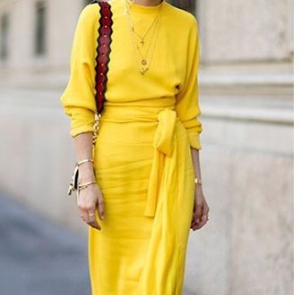 Yazın Gözdesi İlle de Sarı Elbise